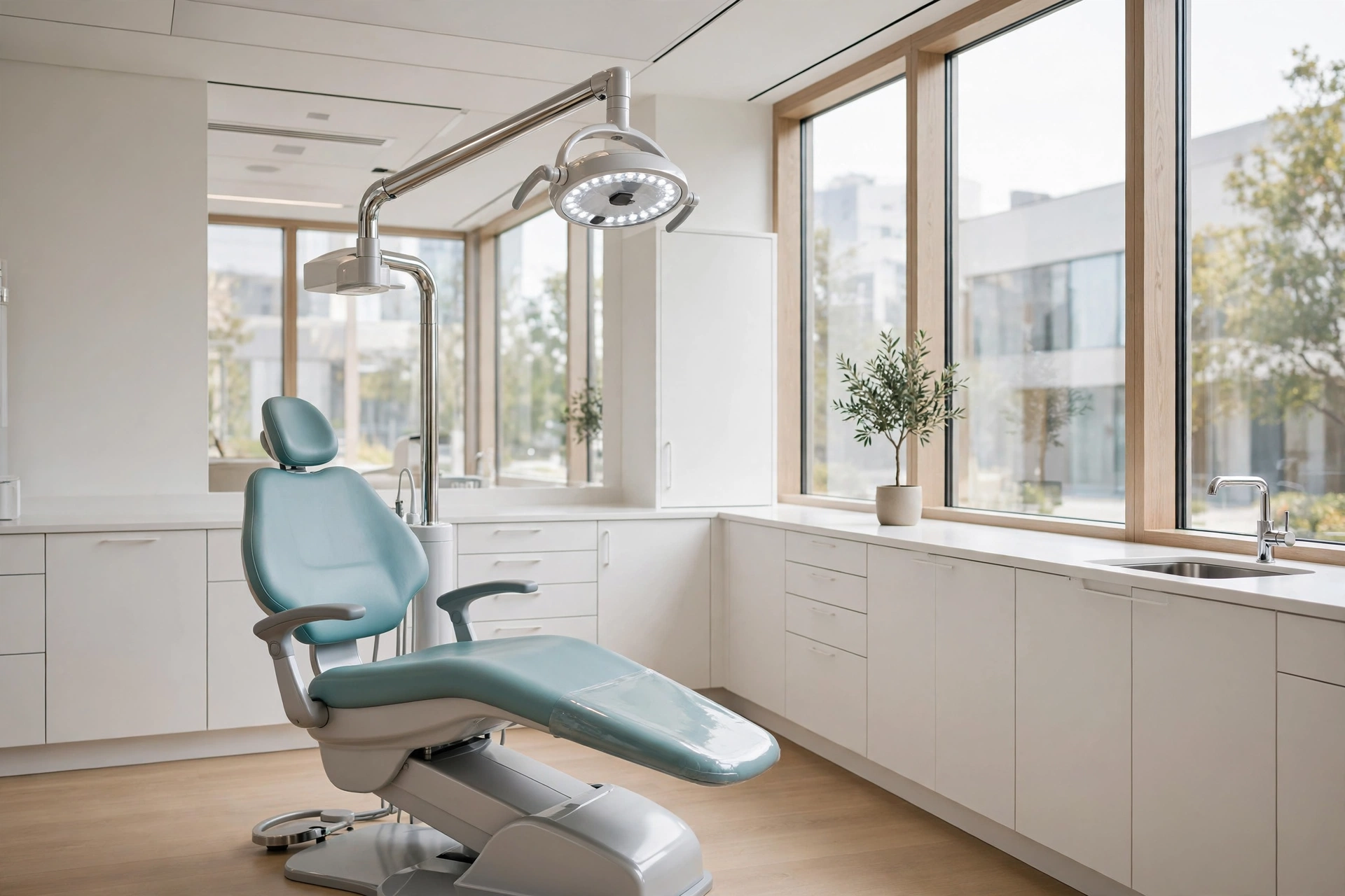 Modern dental treatment room concept