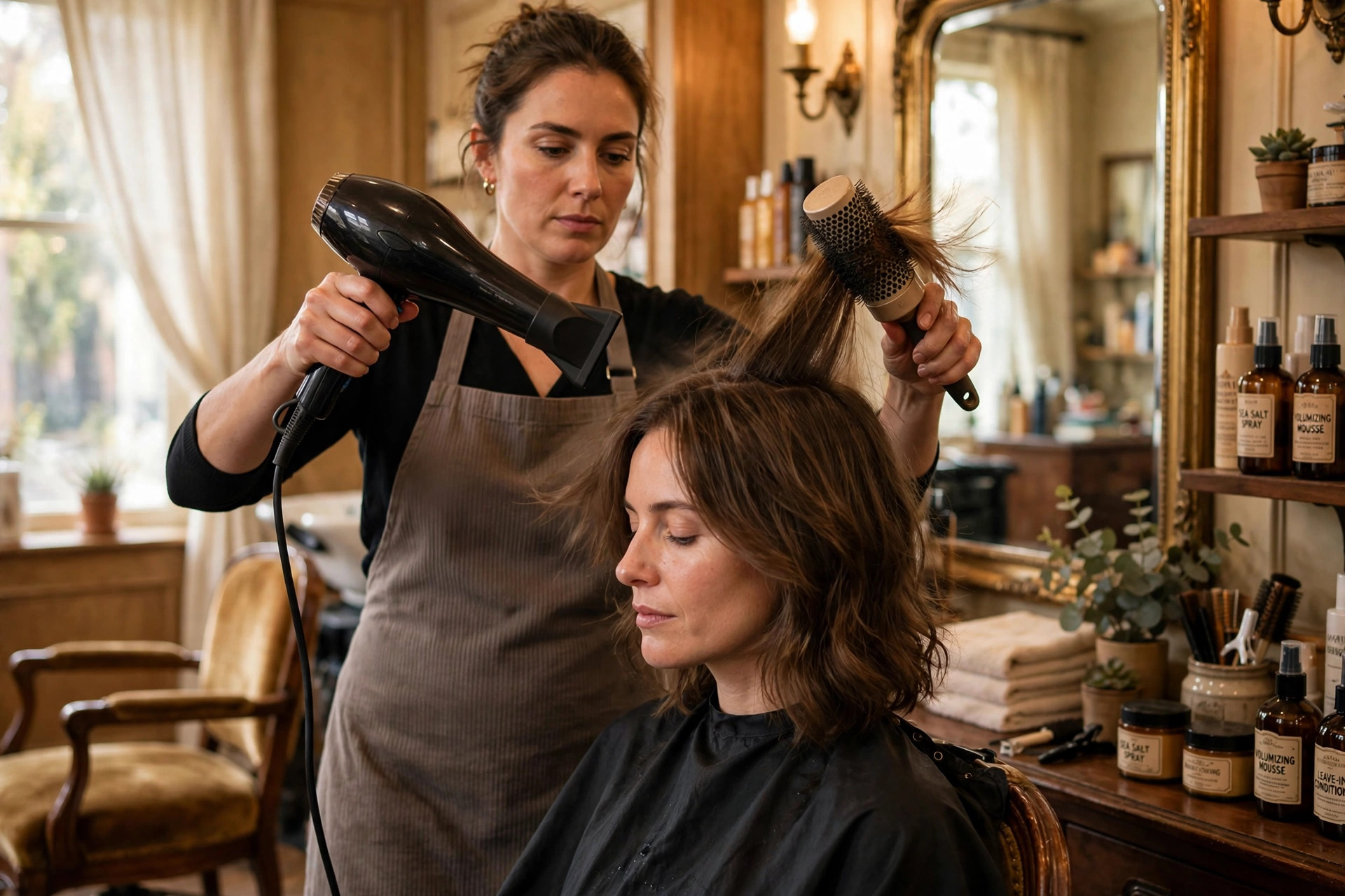 Blowout styling